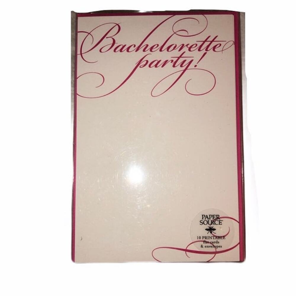 Paper Source Bachelorette Party Printable